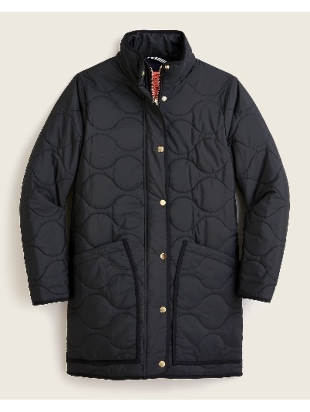 J.Crew Signature Puffer Quilted Coat Medium